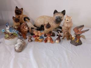 Plethora Of Animal Figurines.