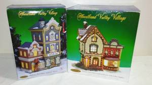 Christmas Village Fitchs Inn  Emerson Bookstore.