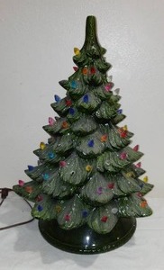 Ceramic Lighted Christmas Tree.