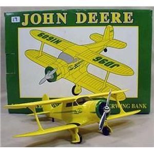 John Deere Ltd. Ed. Beech D17 Staggerwing Bank