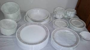 Correlle By Corning 16 Place setting.