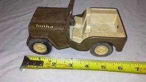 Vintage Tonka Jeep. Early 60s. Great.