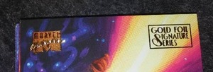 Marvel Masterpiece Gold Foil Signature Cards Series.