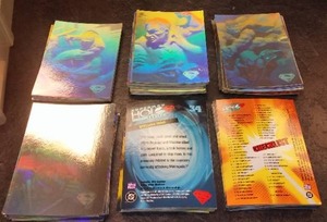 Superman Holo series Cards.