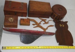 Wood Boxes And Move Vintage.