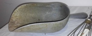 Cast Aluminum Scooper, Flatware & More.