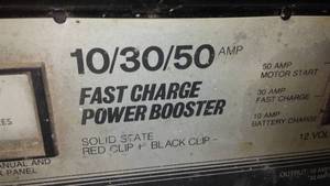 50 Amp Battery Charger And Air Compressor.