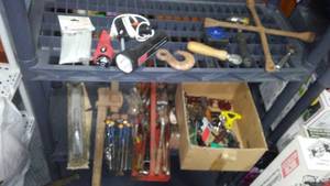 Pipe Wrench, Pneumatic Sander And More.