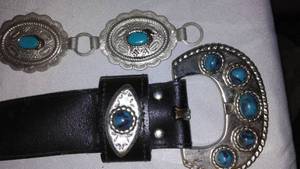 Ornamental Belts(5) Turquoise And More.