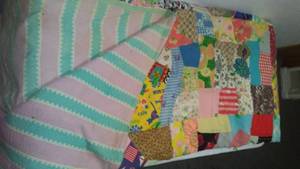 Vintage Handmade Quilt.