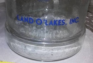 Land O Lakes Glass container & more.