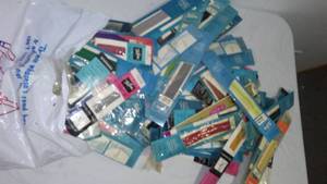 Sewing New in packages. zippers