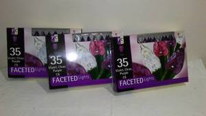 NEW VioletClearPurple Faceted Lights (3)