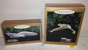 Hallmark Keepsake Collectible Ornaments  Star Trek (2)