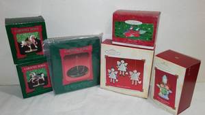 Hallmark Keepsake Collectible Ornaments Variety. (6)