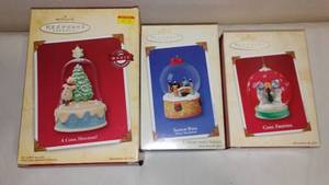 Hallmark Keepsake Collectible Ornaments (3)