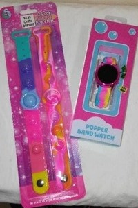 LED Digital Childrens Watch with Pop It Interactive Band and Bracelets (2)