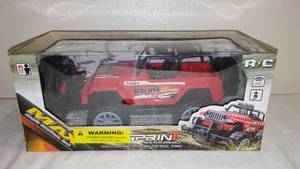 Battery Operated Cross-Country Car with Steering Wheel Remote Control