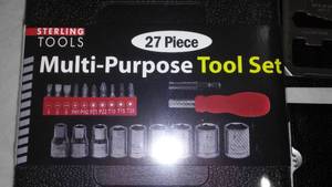 27 Piece Multi-Purpose Tool Set with Organizing Case