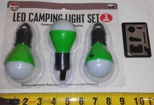 LED Hanging Camping Light Set