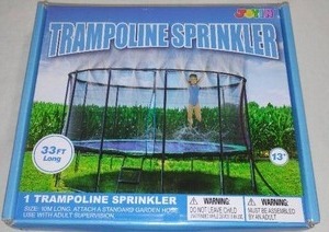 33 Foot Trampoline Sprinkler