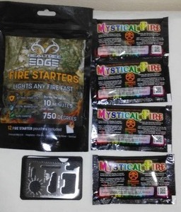 The RealTree Weatherproof and Waterproof Fire Starter (12 ) Mystical Fire