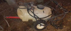 lot 316 image: FIMCO Pull Behind Sprayer.