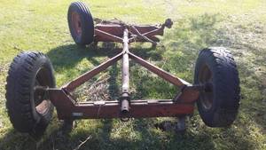 lot 348 image: Farm Wagon Running Gear Sears Roebuck
