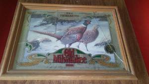 lot 366 image: Old Milwaukee Wildlife Series, the Pheasant.
