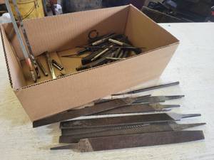 lot 169 image: Assorted Punches, Chisels, Files and Key Stock