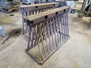 lot 203 image: Pair of Heavy Duty Sawhorses