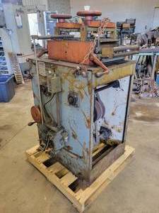 lot 215 image: ROWE Model No. A-10 Steel Coil Straightener - Up to .105 Mild Steel