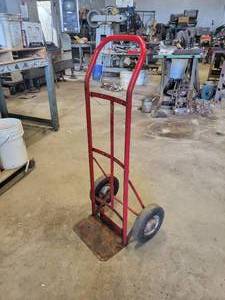lot 216 image: Dayton Solid Tire 2-Wheel Dolly