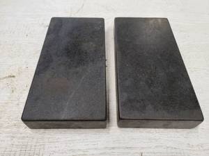 lot 223 image: Pair of Inspection Plates - Each is Approx. 12 x 6 x 2