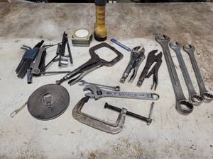 lot 234 image: Vise-Grips, ARTISAN 10 Adjustable Wrench - JET Combination Wrenches (1-14, 1 & 1516) and More