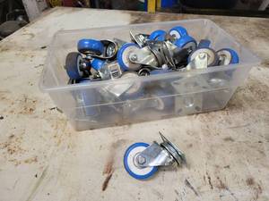 lot 247 image: (26) New 2 Swivel Caster Wheels