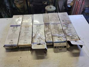 lot 149 image: Large Lot of 7014 & 7018 Welding Rods - (2) Boxes are Still Sealed
