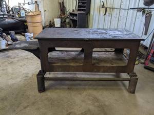 lot 119 image: Heavy Duty Welding Table  Work Bench