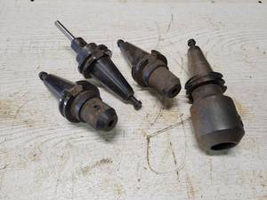 lot 334 image: Lot of (4) Assorted CAT40 Mill Tool Holders