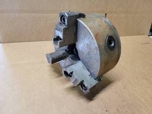 lot 354 image: 6 3-Jaw Lathe Chuck with 1.5 Shaft