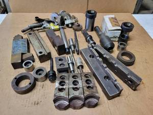 lot 381 image: Lot of Assorted Lathe Parts