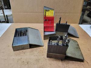 lot 387 image: (3) Drill Indexes with Bits and Reamer Kit