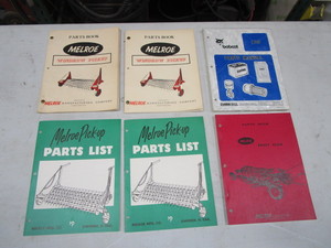 lot 25 image: Parts Manuals