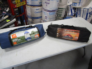 lot 31 image: Shower Utility Tent & 9x7 Backpacking Tent