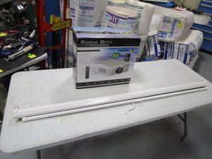 lot 50 image: Projector & Pull Down Screen