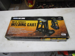 lot 71 image: (New) Welder Cart