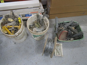 lot 74 image: Misc. Electric Fence Items