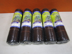 lot 164 image: (5) Rolls GardenFruit Tree Protective Netting