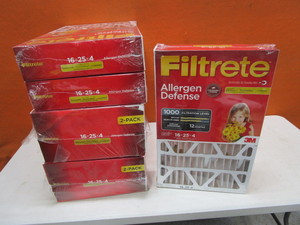 lot 172 image: (7) 16x25x4 Furnace Filters