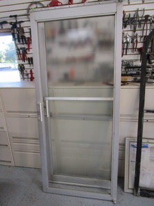 lot 200 image: Commercial Doors (1) Missing Glass 28x80